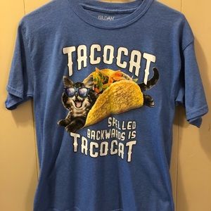 Taco Cat graphic tee